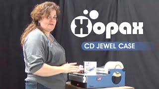 Wrapping a CD Jewel Case with Xopax PX12 [upl. by Mayne]