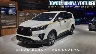 Toyota Innova Venturer 24 Diesel AT 50th Anniversary Limited Edition 2021 AN140 Review Indonesia [upl. by Honig]