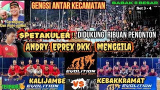 SPETAKULER‼️DIDUKUNG RIBUAN PENOTON EPREX DKK MENGGILA volitarkam volleyball volimania voli [upl. by Sathrum]