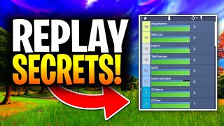 Fortnite Replay Mode Secrets [upl. by Anelah]