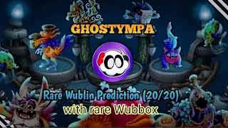 GHOSTYMPA and wildanemesem Rare Wublin island with Rare Wubbox [upl. by Josey]