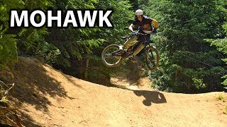 Sick Jump Trail at Galbraith MTN  MOHAWK  Bellingham Wa  Jordan Boostmaster [upl. by Rebel]