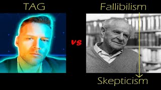 Jay Dyer vs Fallibilist  TAG justification skepticism [upl. by Beverlee]