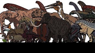 Size Comparison Prehistoric Animalsrandom Animated finale 2 of 5 [upl. by Nossah601]