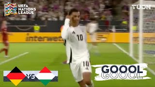 ¡Musiala culminó con gol un contragolpe  Alemania 20 Hungría  UEFA Nations League 2024  TUDN [upl. by Yaf859]