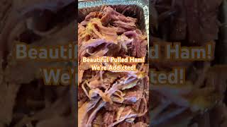 Pulled Ham on the Z Grills pellet grill monumentgrills [upl. by Yerggoeg394]