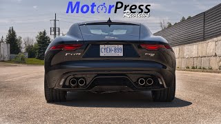 Road And Track Test  2023 Jaguar FType P450 RDynamic AWD Coupé [upl. by Coltson273]