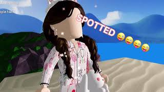 COPYING PEOPLES OUTFITS ON ROBLOX ROYALE HIGH sunset island I WON royalehigh roblox pageant [upl. by Kaja]