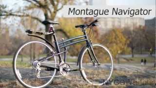 Montague Navigator Full Size Folding Bike Review [upl. by Zilevi766]