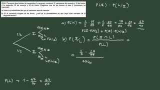 26 Ejercicio Teorema de Bayes [upl. by Odraleba203]