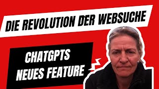 Die Revolution der Websuche ChatGPTs neues Feature [upl. by Quentin]