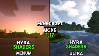 Hyra Shaders 40 Ultra  Medium MCPE 118 [upl. by Aiblis]