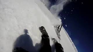 PISTE NOIRE SNOWSCOOT Fall [upl. by Daggna789]