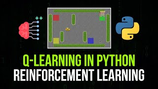 QLearning Tutorial in Python  Reinforcement Learning [upl. by Kidd]