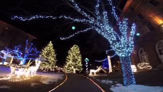 Christmas Lights at Hotel Colorado in Glenwood Springs CO [upl. by Barfuss]