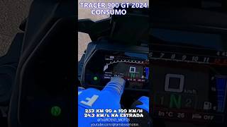 TRACER 900 GT 2024  CONSUMO DE MOTO MÉDIA [upl. by Ahsitak368]