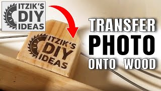 Logo  Photo Transfer onto Wood with Inkjet or Laser Printer DIY  using Foto Transfer Potch  XDIY [upl. by Yznel105]