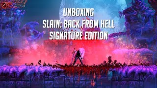 Unboxing Slain Back From Hell Signature Edition「PS Vita」 [upl. by Marcia]