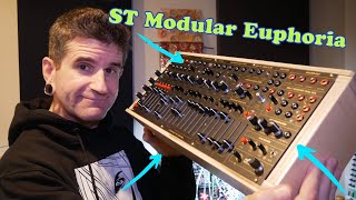 ST Modular Euphoria Synthesizer  Walkthrough and Demo [upl. by Ennylyak694]