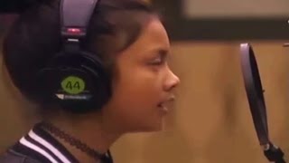 Ylona Garcia recorded her song quotWin The Fightquot [upl. by Essirehc]