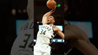 Giannis BEAST Mode Play😱🔥 shorts basketball nba [upl. by Aicirtap]