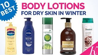 10 Best Body Lotions for Dry Skin in India with Price  Moisturize Your Dry Skin in Winter [upl. by Yaf88]