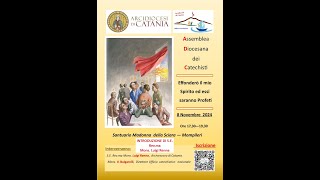 Assemblea Diocesana dei Catechisti di Catania 8 Novembre 2024  Saluti del Vescovo [upl. by Aerahs]