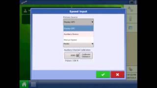 Inputting a Manual Ground Speed on the Ag Leader® IntegraVersa Display [upl. by Eenet]