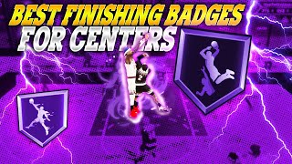 HOW TO DUNK EVERY TIME IN THE PAINT BEST FINISHING BADGES TO GET CONTACT DUNKS IN NBA 2K22 [upl. by Nolur]