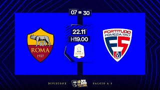 Roma 1927Fortitudo Pomezia 52  7ª giornata  Serie A 20242025 [upl. by Leizo]