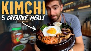 The most popular ways to use Kimchi 5 Kimchi Recipes [upl. by Blaire]