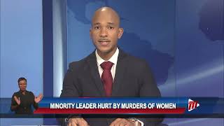 Minority Leader Hurt By Murders Of Women [upl. by Burra]