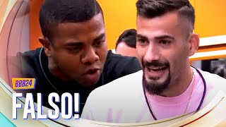 DAVI E NIZAM BATEM BOCA APÓS FORMAÇÃO DE PAREDÃO 💥  BBB 24 [upl. by Solrac]