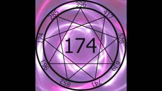 1 Hr Solfeggio Frequency 174hz  Foundation of Conscious Evolution [upl. by Laeahcim]