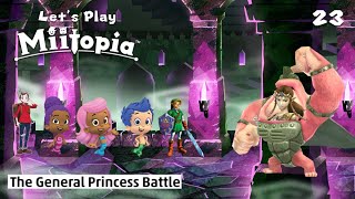 Lets Play Miitopia 23  Season 1 FINALE  The General Princess Battle [upl. by Ximenes]