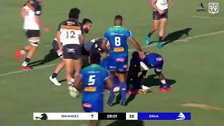 Preaseason match between Fiji Drua vs BrumbiesDrua tries Highlights [upl. by Nykal]