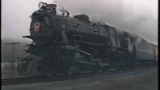 PRR K4 1361 Steam Locomotive 1987 Trial Run [upl. by Lien]