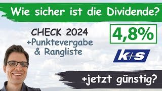 KS Aktienanalyse 2024 Wie sicher ist die Dividende günstig bewertet [upl. by Matt372]