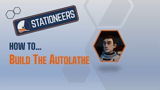 Stationeers How To Set Up Autolathe and Arc Furnace [upl. by Nike]