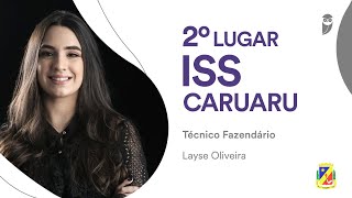 ISS CARUARU Conheça a trajetória de Layse Oliveira aprovada em 2° lugar para Técnico Fazendário [upl. by Papagena387]