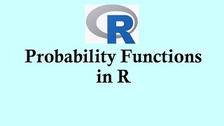 R programming  Probability functions in R rprogramming [upl. by Remmer289]