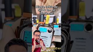 WalkieTalkie que consegue alcançar 5000 km de distância [upl. by Trawets]