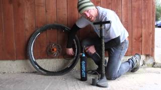 Airshot  quotHow to inflate tubeless tyresquot [upl. by Meensat40]