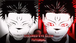 Colored Eye Glow Tutorial  Alight motion Preset [upl. by Aylsworth]