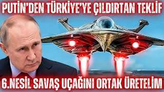 RUSYADAN 6NESİL SAVAŞ UÇAĞINI ORTAK ÜRETELİM TEKLİFİ EĞER BUNU YAPARSAK ÇAĞ ATLARIZ [upl. by Kceb537]