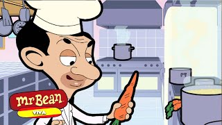 Mr Bean ¡Super Chef 👨‍🍳 Mr Bean Animado Español  Dibujos animados divertidos  Viva Mr Bean [upl. by Dode]