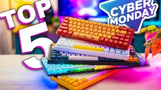 Top 5 Cyber Monday Mechanical Keyboard Deals 2021 [upl. by Clim896]