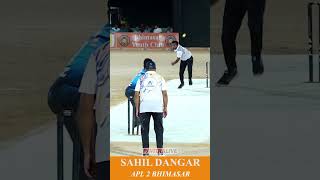 SAHIL DANGAR  APL 2 Bhimasar pavitralive reelsindia bhimasar video sports hitmen cricket [upl. by Dlaregztif]