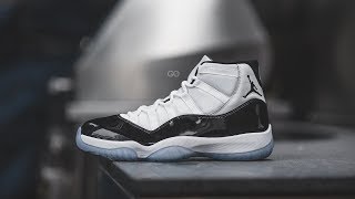 Air Jordan 11 Retro quotConcordquot Review amp OnFeet [upl. by Rialb619]