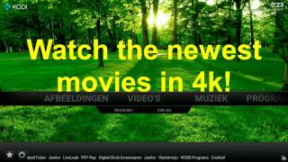 KODI  Watch newest movies in 4k [upl. by Atoiyanap]